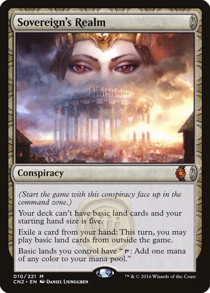 Sovereign's Realm 10 card from Conspiracy: Take the Crown