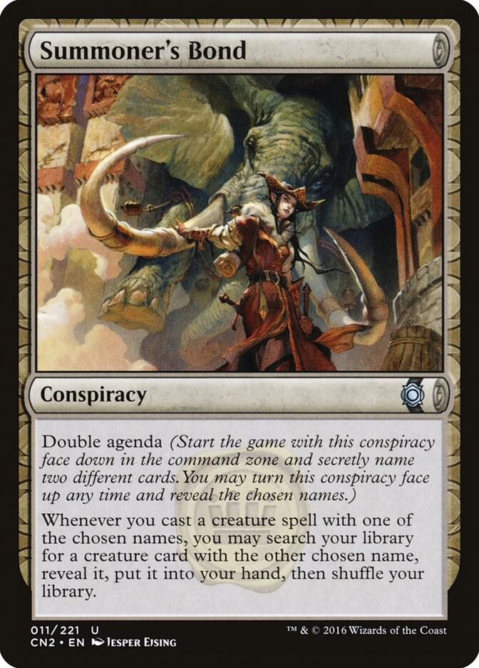 Summoner's Bond 11 card from Conspiracy: Take the Crown