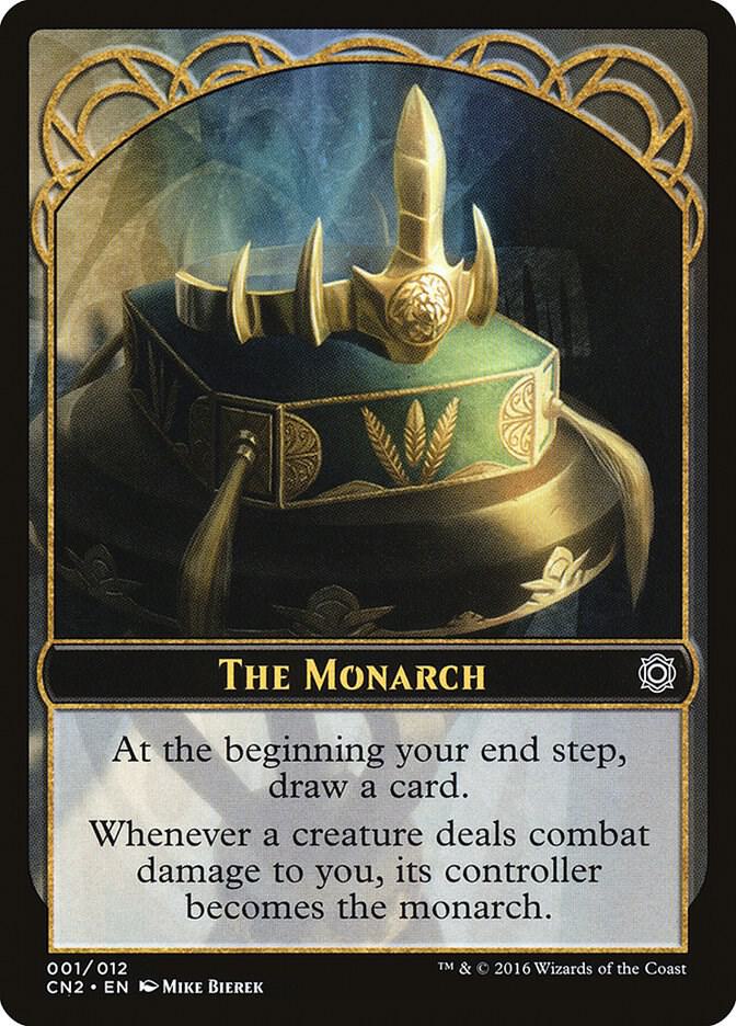 The Monarch Token 1 card from Conspiracy: Take the Crown