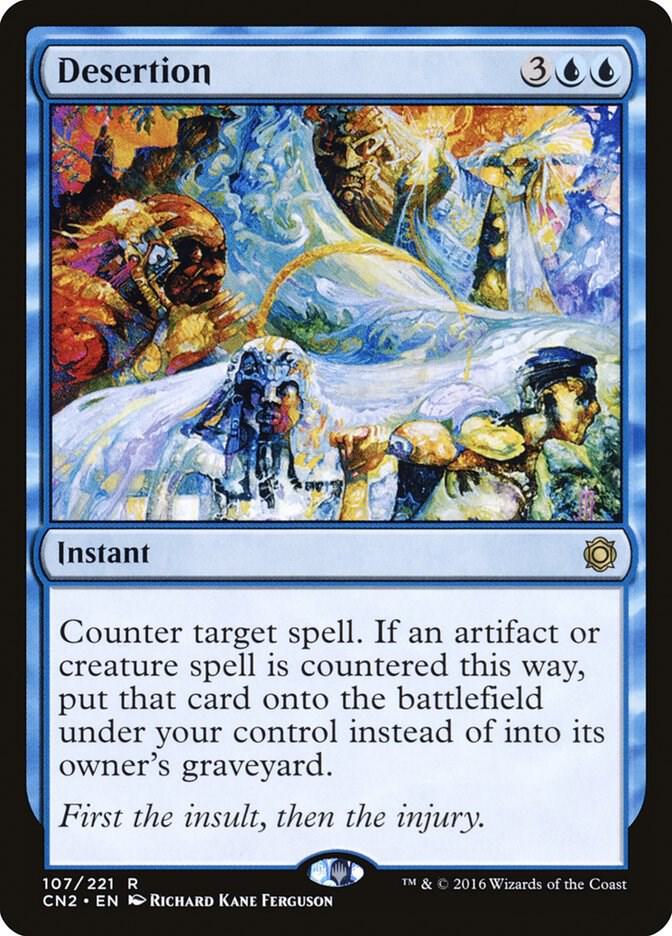Desertion 107 card from Conspiracy: Take the Crown