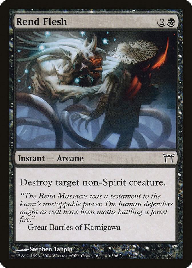 Rend Flesh 140 card from Champions of Kamigawa