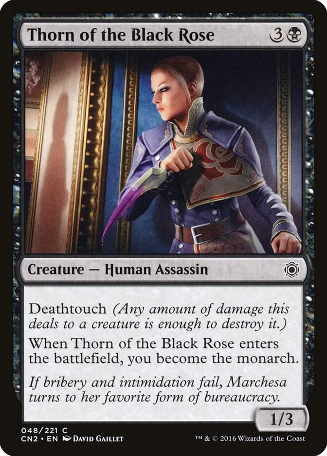 Thorn of the Black Rose 48 card from Conspiracy: Take the Crown