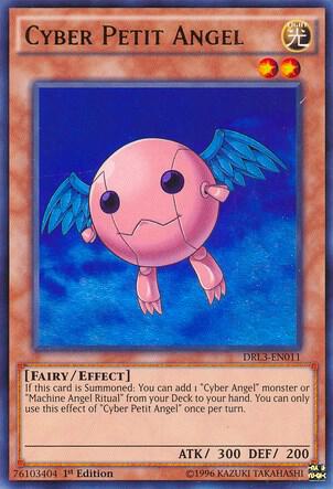 Cyber Petit Angel DRL3-EN011 card from Dragons of Legend: Unleashed