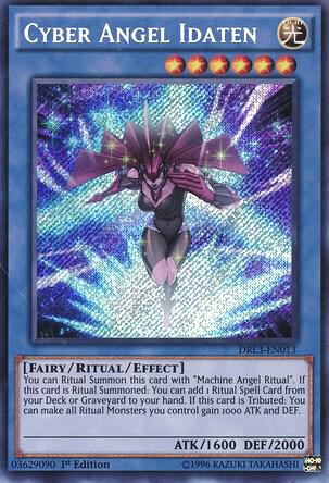 Cyber Angel Idaten DRL3-EN013 card from Dragons of Legend: Unleashed