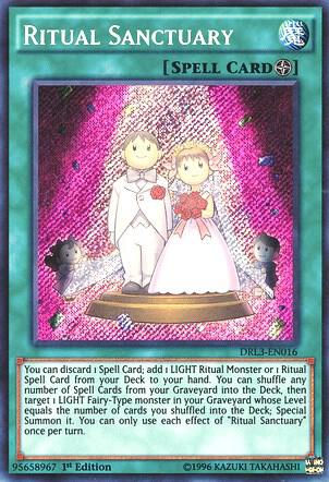 Ritual Sanctuary DRL3-EN016 card from Dragons of Legend: Unleashed