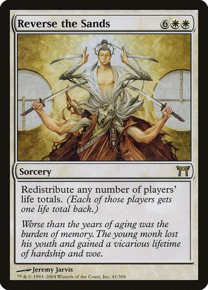 Reverse the Sands 41 card from Champions of Kamigawa