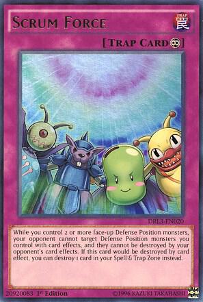 Scrum Force DRL3-EN020 card from Dragons of Legend: Unleashed