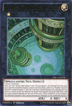 Number 78: Number Archive DRL3-EN026 card from Dragons of Legend: Unleashed