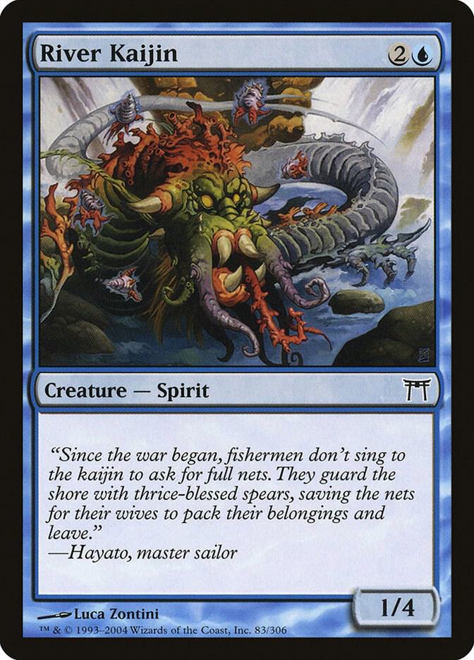 River Kaijin 83 card from Champions of Kamigawa