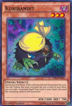 Kuribandit DRL3-EN042 card from Dragons of Legend: Unleashed
