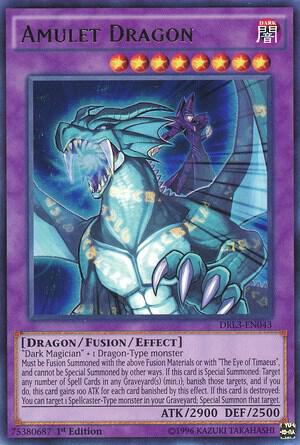 Amulet Dragon DRL3-EN043 card from Dragons of Legend: Unleashed