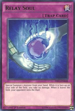 Relay Soul DRL3-EN048 card from Dragons of Legend: Unleashed