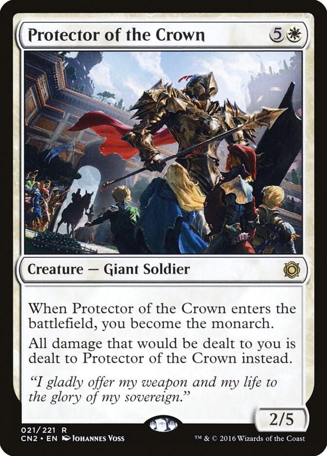Protector of the Crown 21 card from Conspiracy: Take the Crown