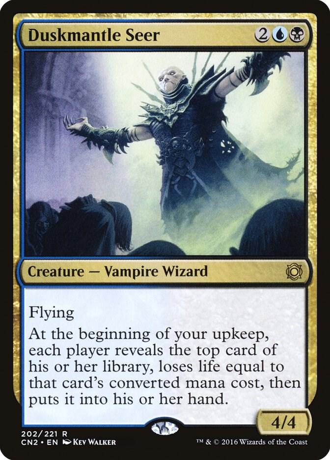 Duskmantle Seer 202 card from Conspiracy: Take the Crown