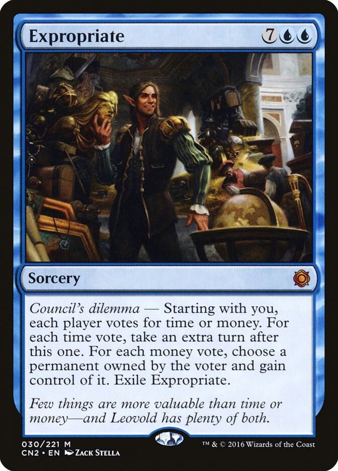Expropriate 30 card from Conspiracy: Take the Crown