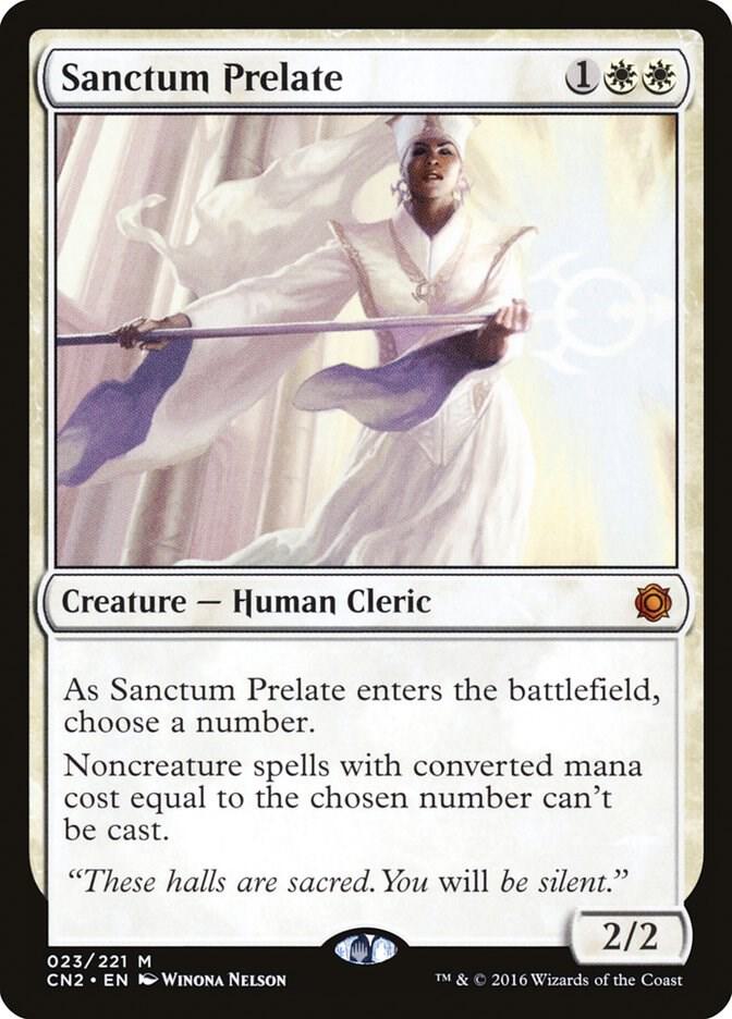 Sanctum Prelate 23 card from Conspiracy: Take the Crown