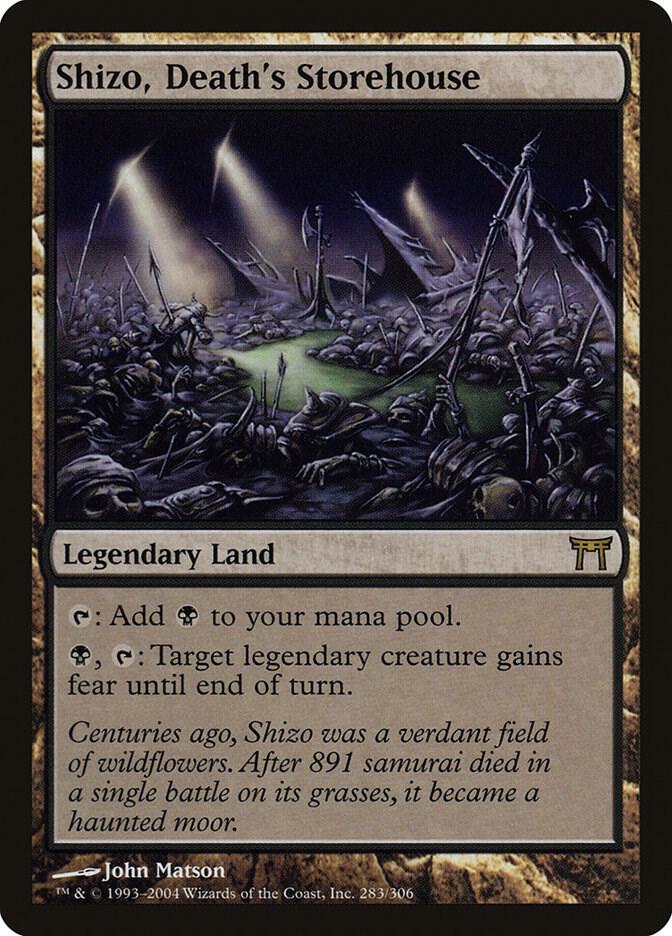 Shizo, Death's Storehouse 283 card from Champions of Kamigawa