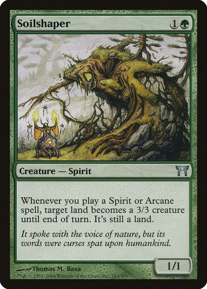 Soilshaper 243 card from Champions of Kamigawa
