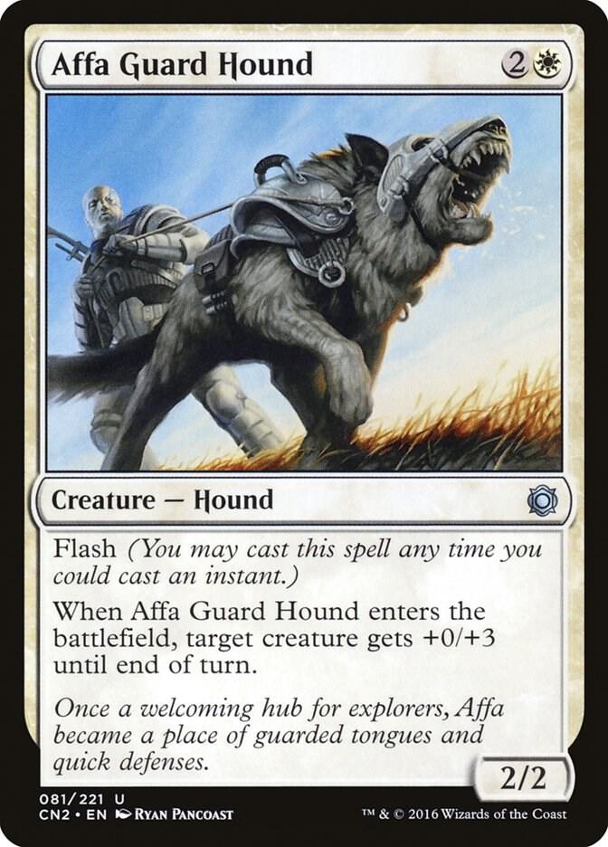 Affa Guard Hound 81 card from Conspiracy: Take the Crown