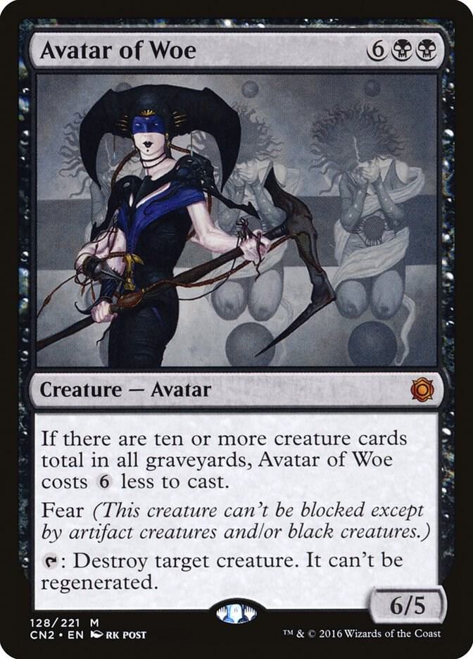 Avatar of Woe 128 card from Conspiracy: Take the Crown