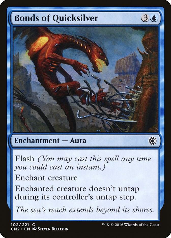 Bonds of Quicksilver 102 card from Conspiracy: Take the Crown