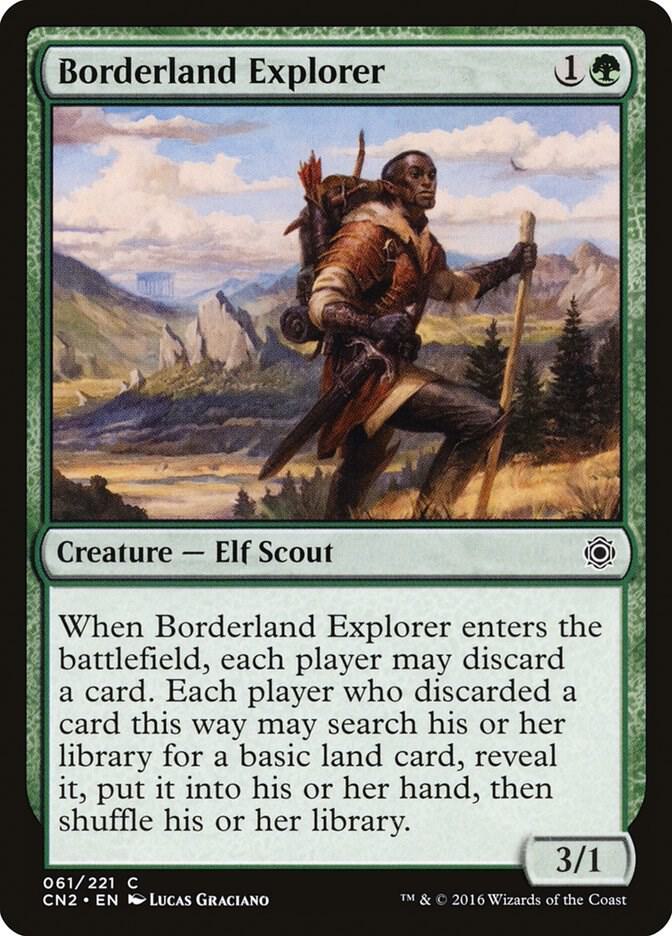 Borderland Explorer 61 card from Conspiracy: Take the Crown