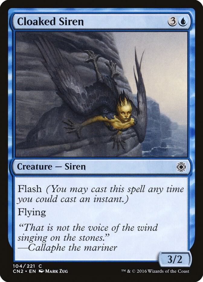 Cloaked Siren 104 card from Conspiracy: Take the Crown