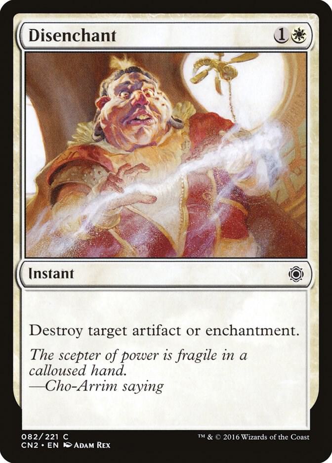 Disenchant 82 card from Conspiracy: Take the Crown