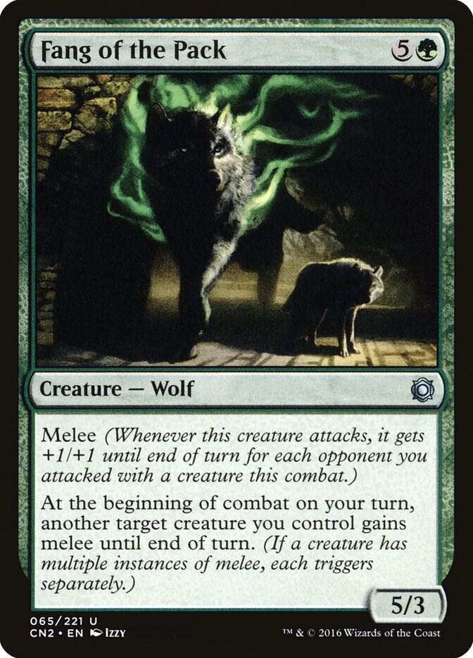 Fang of the Pack 65 card from Conspiracy: Take the Crown