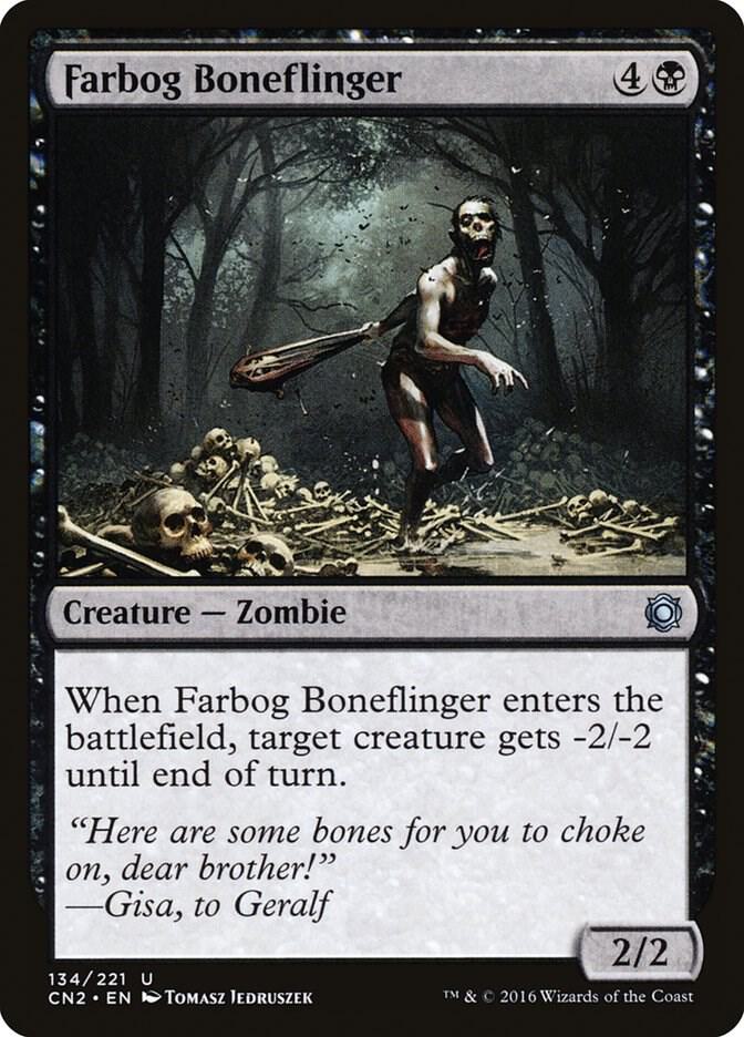 Farbog Boneflinger 134 card from Conspiracy: Take the Crown