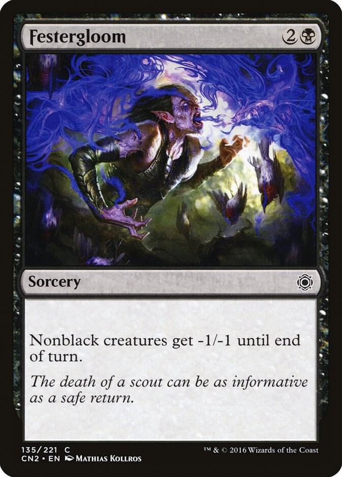 Festergloom 135 card from Conspiracy: Take the Crown