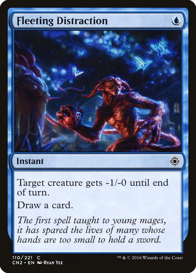 Fleeting Distraction 110 card from Conspiracy: Take the Crown