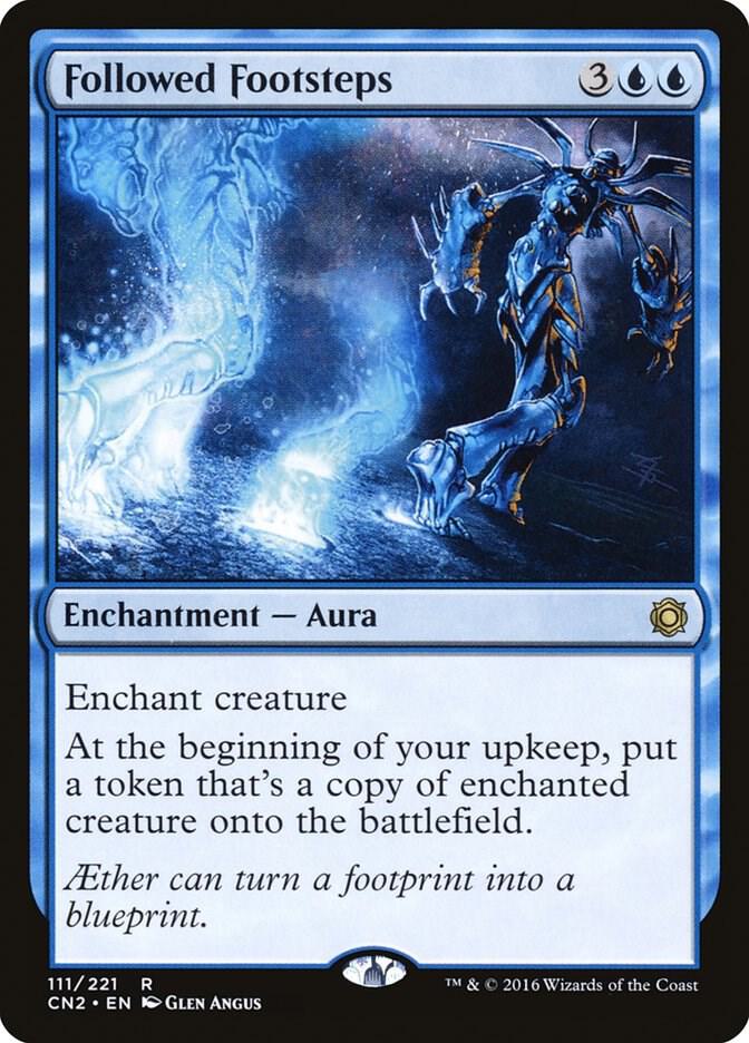 Followed Footsteps 111 card from Conspiracy: Take the Crown