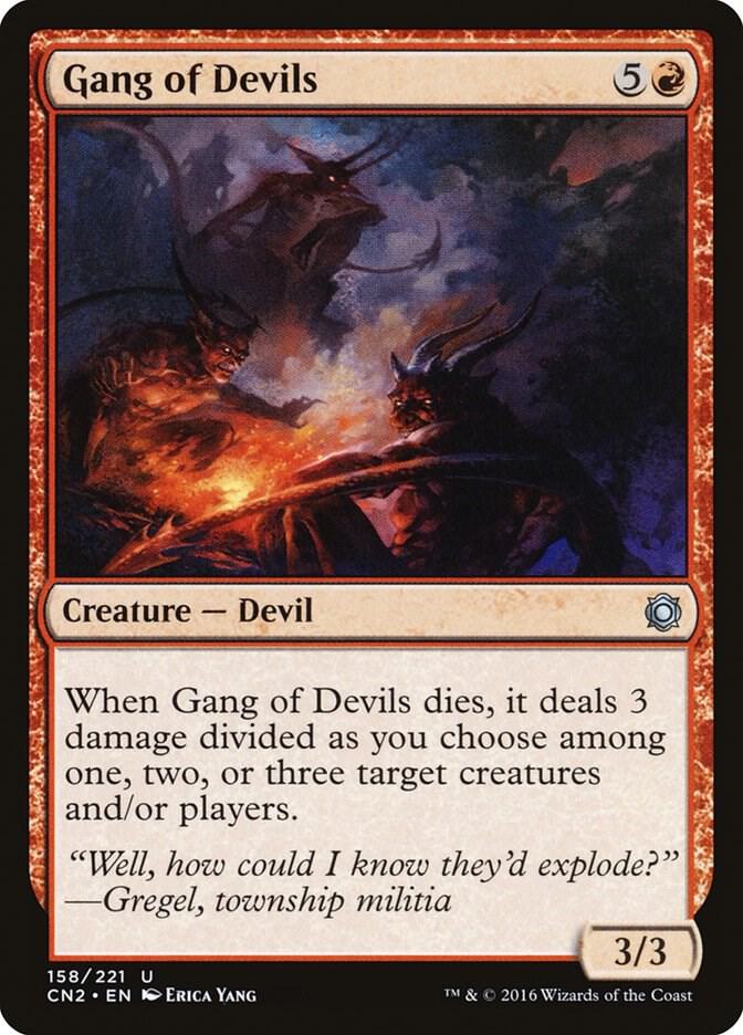 Gang of Devils 158 card from Conspiracy: Take the Crown