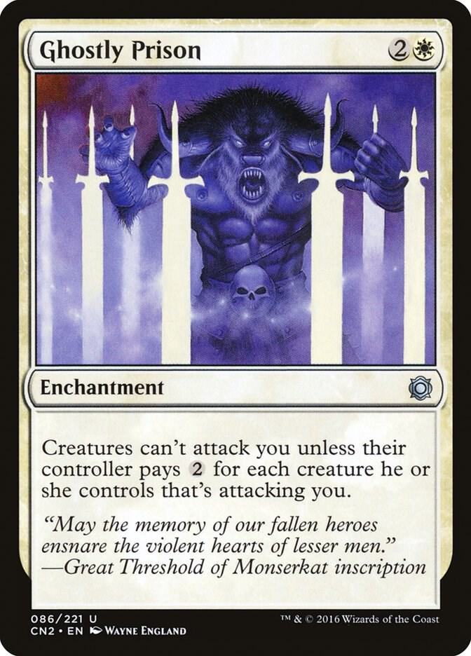 Ghostly Prison 86 card from Conspiracy: Take the Crown