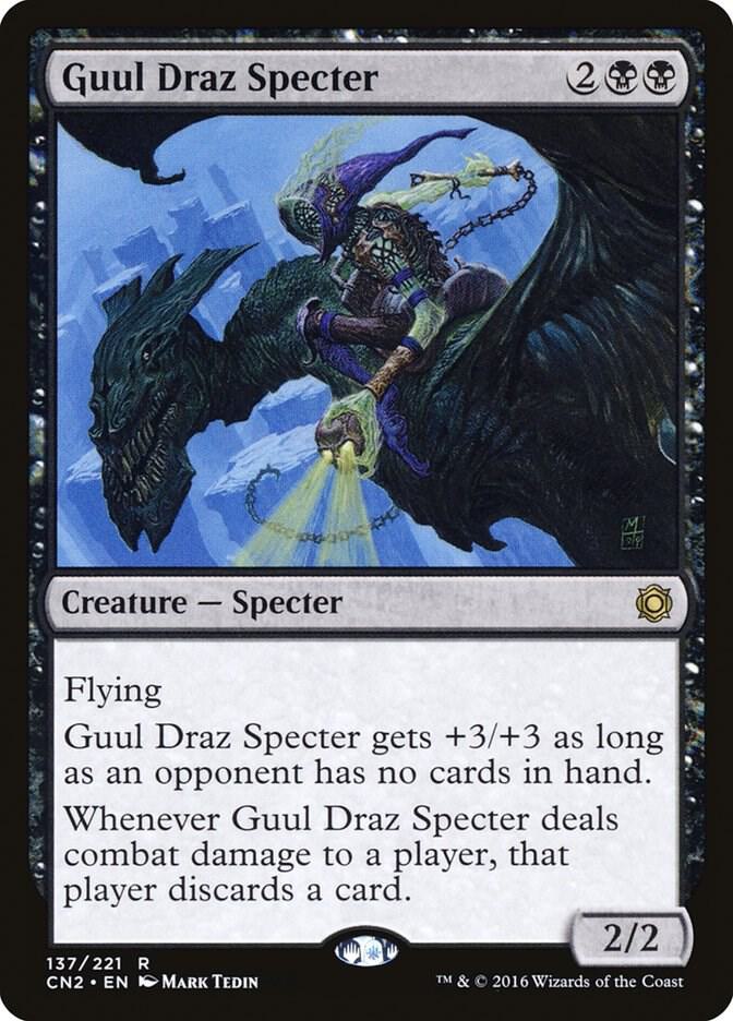 Guul Draz Specter 137 card from Conspiracy: Take the Crown