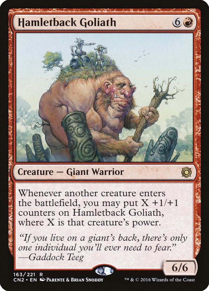 Hamletback Goliath 163 card from Conspiracy: Take the Crown