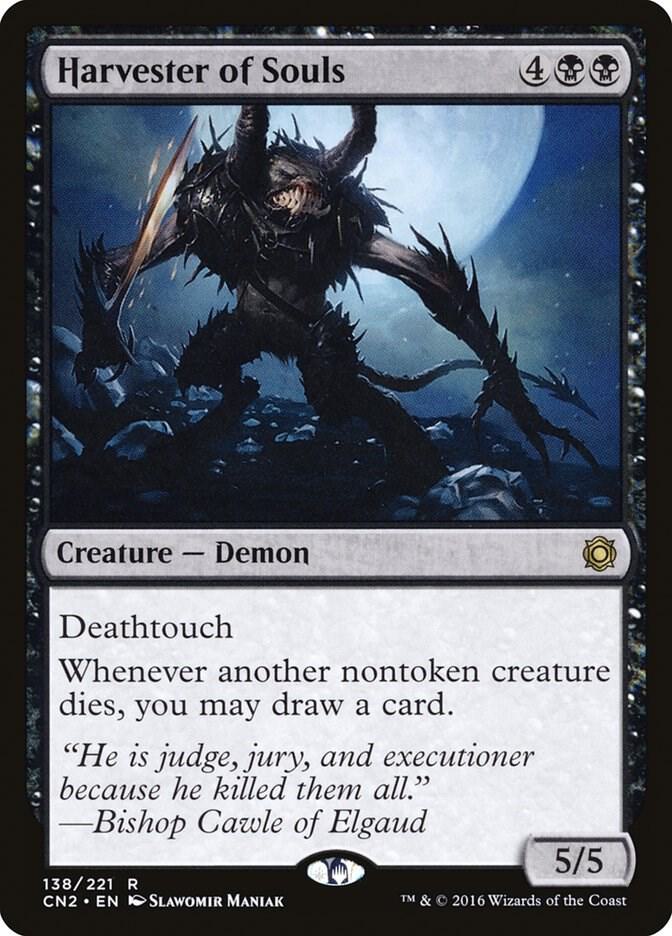 Harvester of Souls 138 card from Conspiracy: Take the Crown