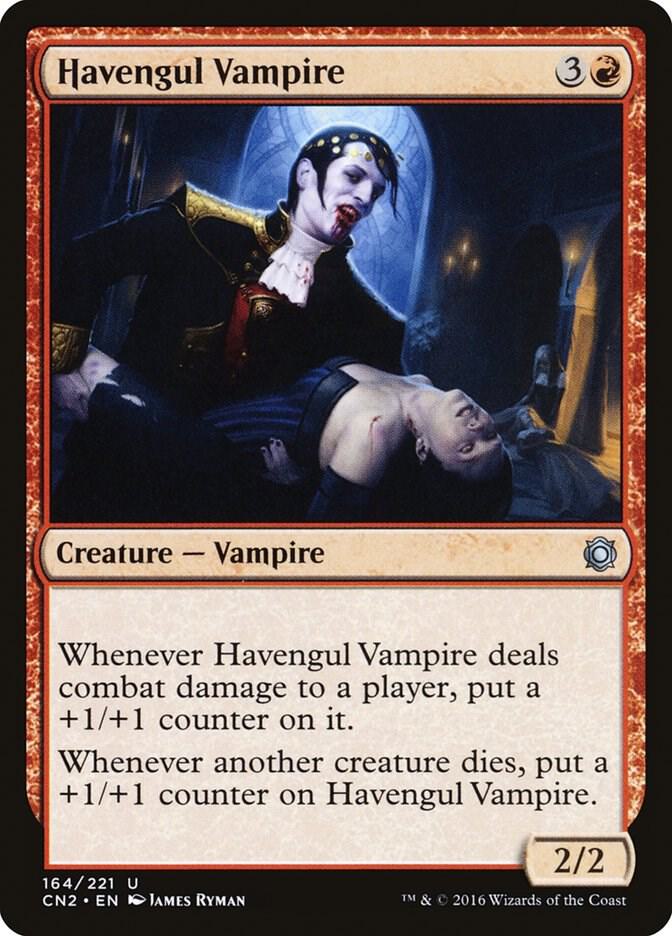 Havengul Vampire 164 card from Conspiracy: Take the Crown
