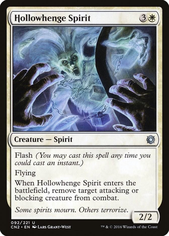 Hollowhenge Spirit 92 card from Conspiracy: Take the Crown