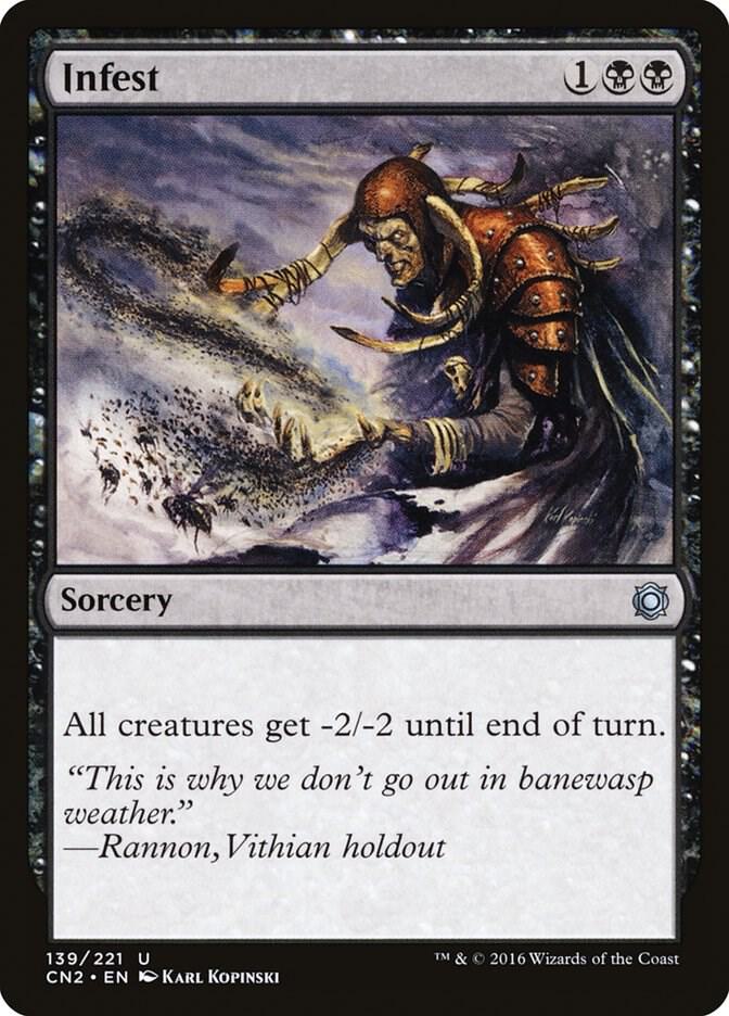 Infest 139 card from Conspiracy: Take the Crown