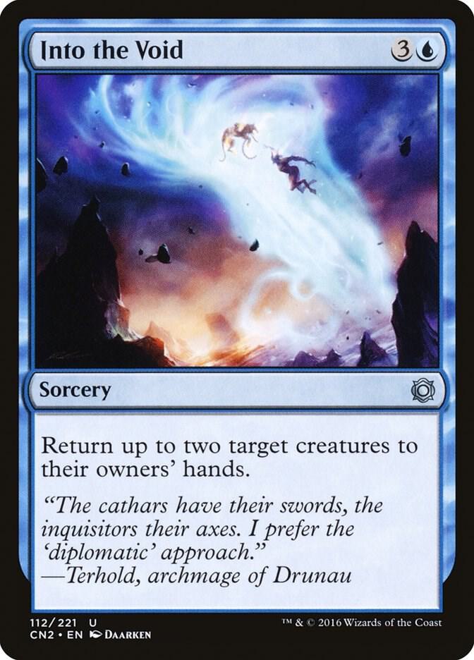 Into the Void 112 card from Conspiracy: Take the Crown