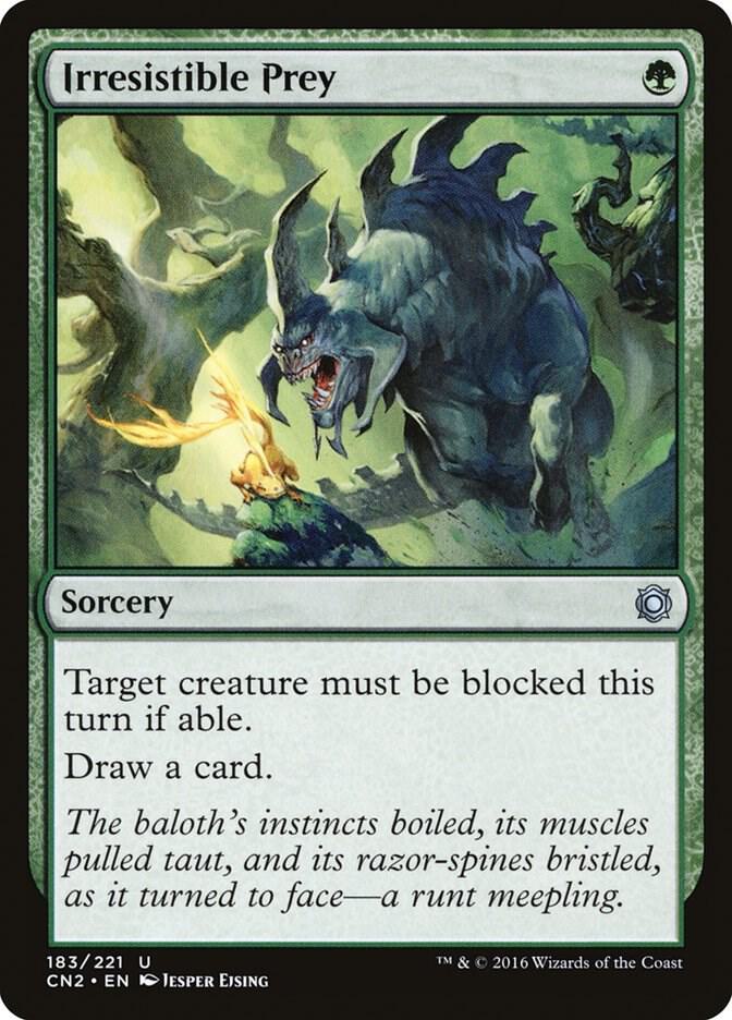 Irresistible Prey 183 card from Conspiracy: Take the Crown