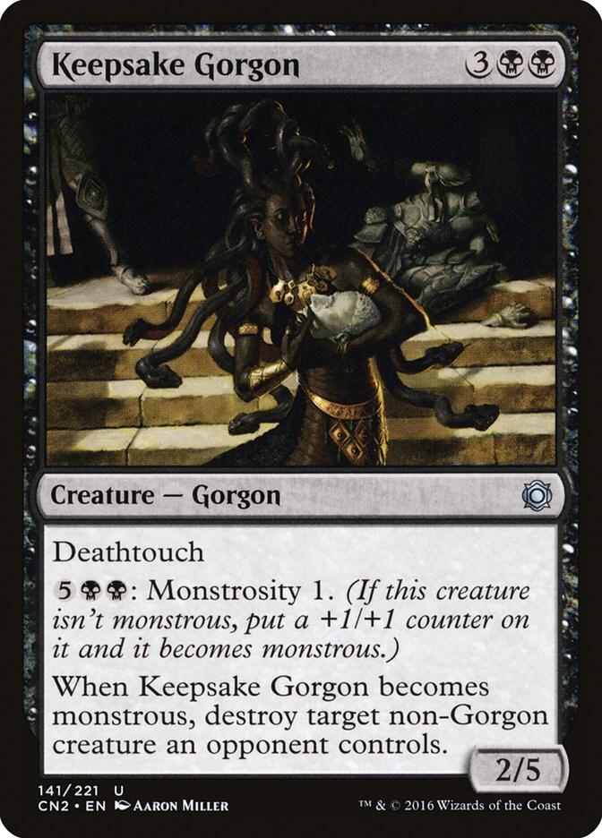 Keepsake Gorgon 141 card from Conspiracy: Take the Crown