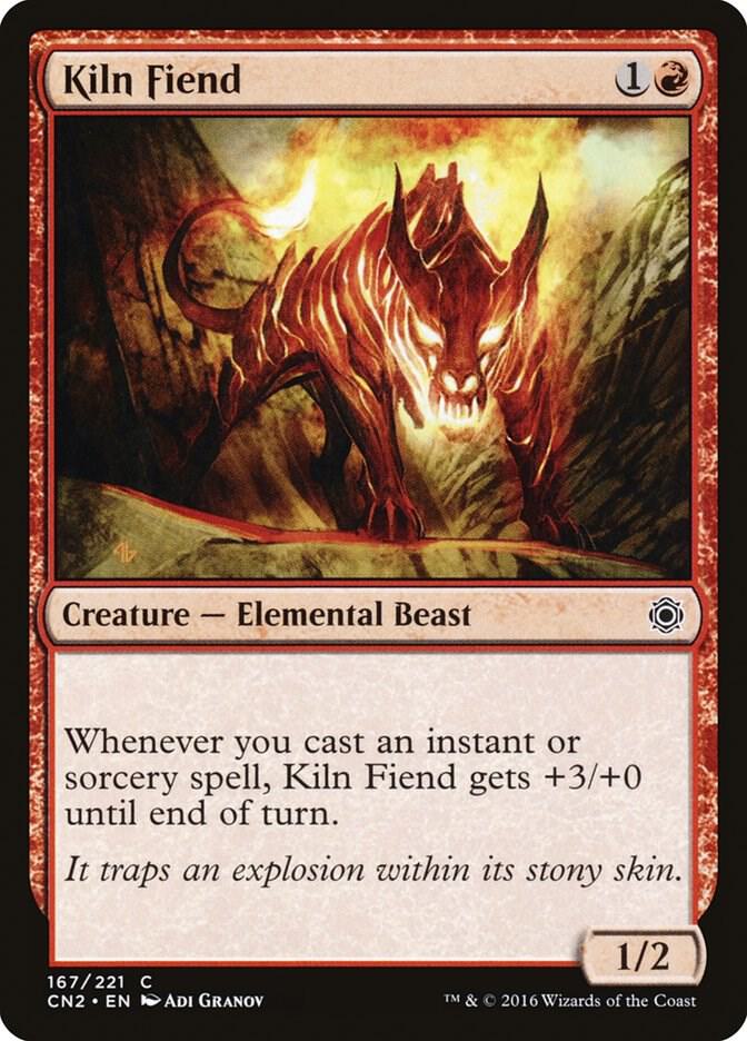Kiln Fiend 167 card from Conspiracy: Take the Crown