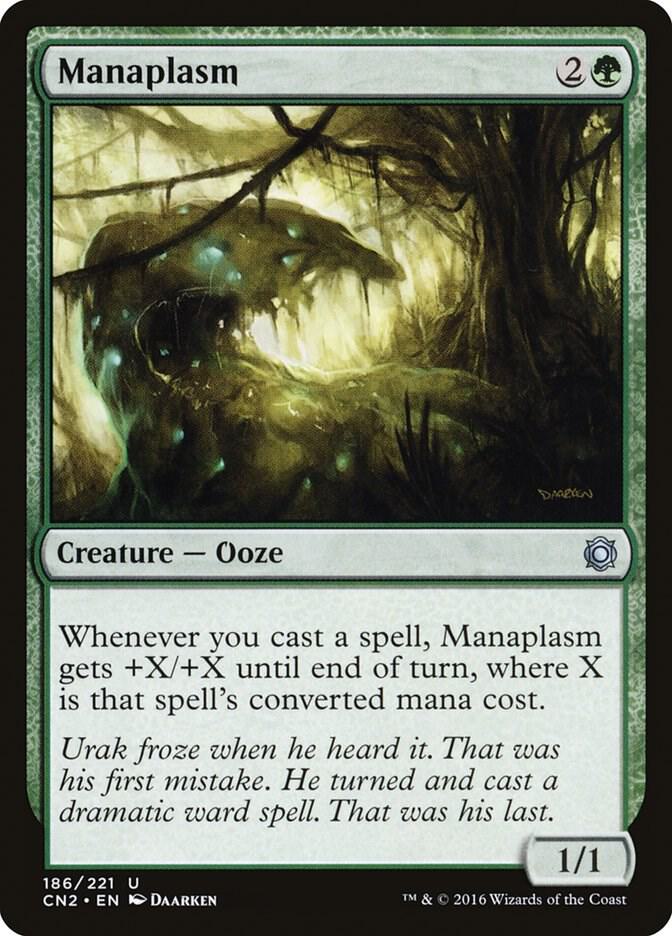 Manaplasm 186 card from Conspiracy: Take the Crown