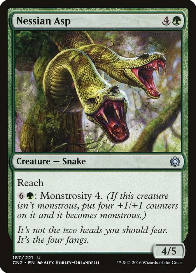 Nessian Asp 187 card from Conspiracy: Take the Crown