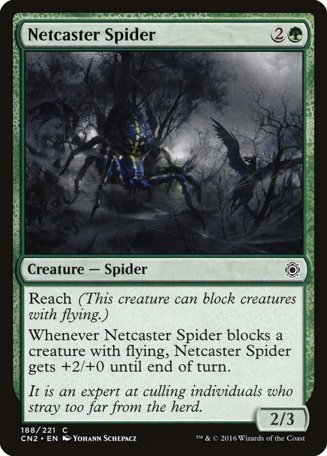 Netcaster Spider 188 card from Conspiracy: Take the Crown
