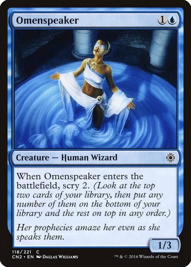 Omenspeaker 118 card from Conspiracy: Take the Crown