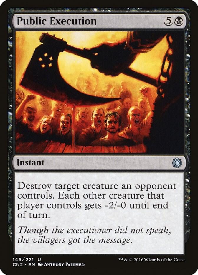Public Execution 145 card from Conspiracy: Take the Crown